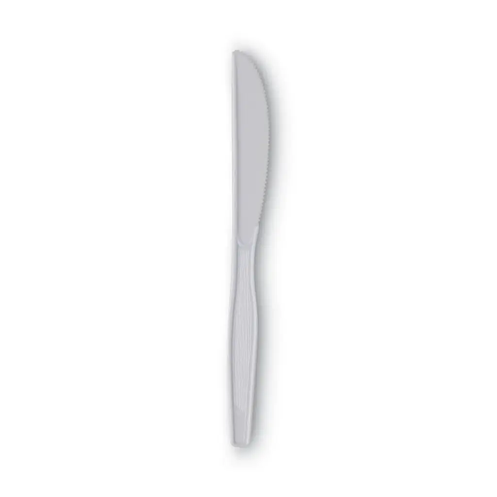 Knife Wht Med Polyprop.(Cuchillo 7")1000ct
