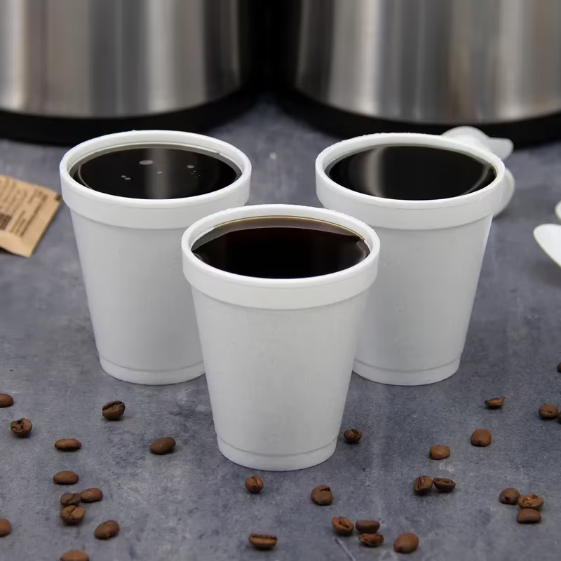 Darta J Cupa Cup Insulated 6 OZ EPS White 25 Count/Pack 40 Packs