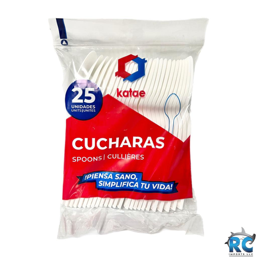 [720761] Katae Cuchara Plástica 25ct/40pk=1000
