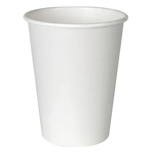 [19064] EC 8oz White Hot Cups 20/50ct