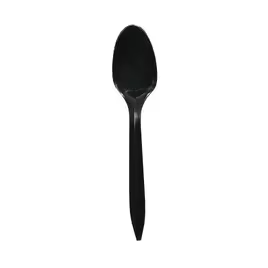 [P2405FB] Teaspoon Black Medium Weight 1000/Case