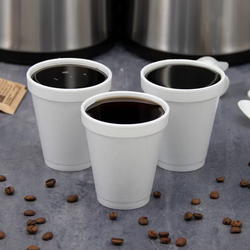 [6J6] Darta J Cupa Cup Insulated 6 OZ EPS White 25 Count/Pack 40 Packs
