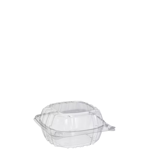 [C57PST1] Darta ClearSeal Take-Out Container Hinged 5.96X5.86X3.11 125 Count/Pack 4 Packs/Case 500 Count/Case