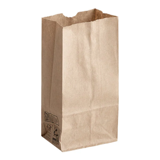 [2BRNBAG] #2 Brown Grocer Bags 12/500 C/O